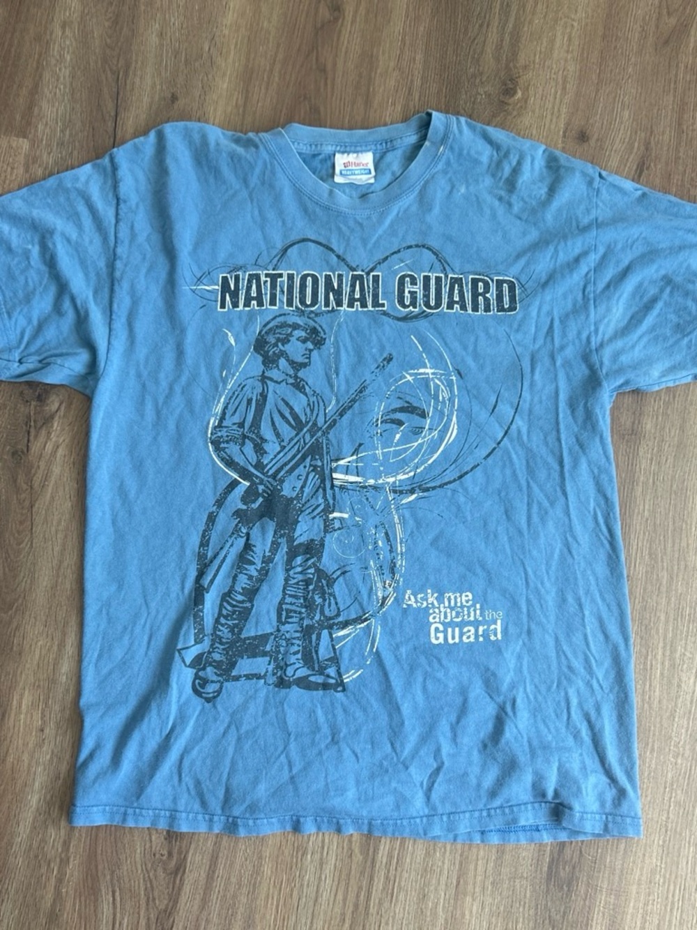 Light Blue National Guard Tee